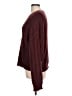 Fashion 100% Acrylic Burgundy Pullover Sweater Size L - photo 5