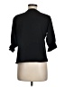 CeCe Black 3/4 Sleeve Blouse Size M - photo 2