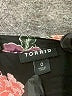 Torrid 100% Rayon Floral Black 3/4 Sleeve Blouse Size Lg Plus (0) - photo 7