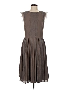 green emerald velvet dress CUTEGAL Apricot Sleeveless Drop Waist Maxi Dress