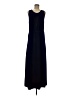 Neiman Marcus Solid Blue Casual Dress Size M - photo 1