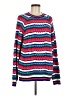 Topshop Stripes Red Pullover Sweater Size 8 - 10 - photo 1