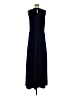 Neiman Marcus Solid Blue Casual Dress Size M - photo 2