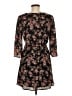 Forever 21 Floral Black Casual Dress Size M - photo 2