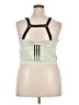Adidas Color Block Solid Green Tank Top Size 2X - photo 2