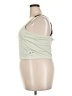 Adidas Color Block Solid Green Tank Top Size 2X - photo 5