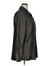 Apostrophe Solid Brown Long Sleeve Button-Down Shirt Size 16W - photo 4