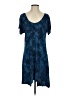 Assorted Brands 100% Rayon Tie-dye Blue Casual Dress Size S - photo 1