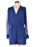Unbranded Solid Blue Romper Size L (estimated) - photo 1