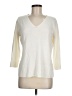 R.Q.T 100% Acrylic Ivory Pullover Sweater Size M - photo 1