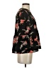 MICHAEL Michael Kors Black 3/4 Sleeve Blouse Size S - photo 4