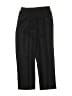 IZOD 100% Polyester Black Casual Pants Size 8 - photo 1