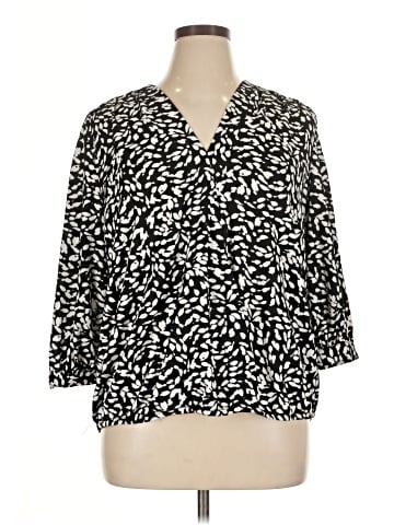 Fred David 3/4 Sleeve Blouse (view 1)