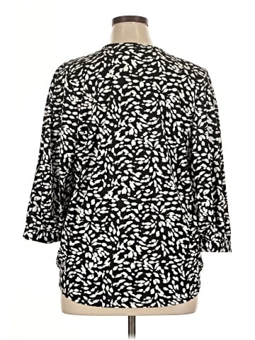 Fred David 3/4 Sleeve Blouse (view 2)
