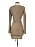 Shein Tan Cocktail Dress Size 4 - photo 2