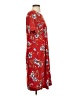 Sag Harbor 100% Polyester Print Red Casual Dress Size 4 - photo 4