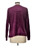 Nautica Burgundy Long Sleeve Blouse Size L - photo 2