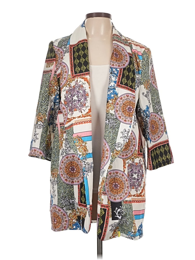 Pre-owned Chicme Kimono In Green