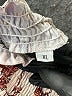Unbranded 100% Polyester Floral Ivory Long Sleeve Blouse Size XL - photo 7