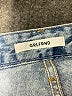 GRLFRND 100% Cotton Blue Denim Shorts Size 27 waist - photo 3