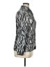 Assorted Brands Animal Print Silver Long Sleeve Blouse Size 14 - photo 4