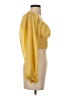 Shein Yellow 3/4 Sleeve Blouse Size XS - photo 4