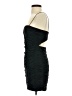 Windsor Solid Black Cocktail Dress Size M - photo 5