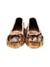 Kenzie 100% Leather Tweed Brown Flats Size 6 1/2 - photo 2
