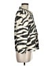 MULTIPLES Animal Print Ivory Jacket Size M - photo 4