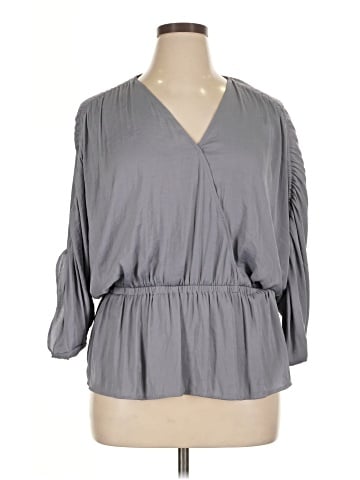 Simply Vera Vera Wang 3/4 Sleeve Blouse (view 1)
