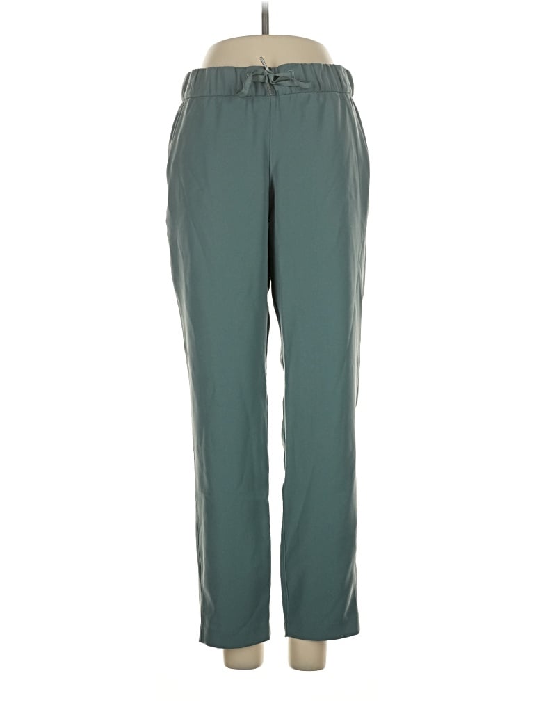 Pre-owned Lululemon Athletica Track Pants In Green