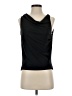 Assorted Brands 100% Polyester Black Sleeveless Top Size L - photo 1