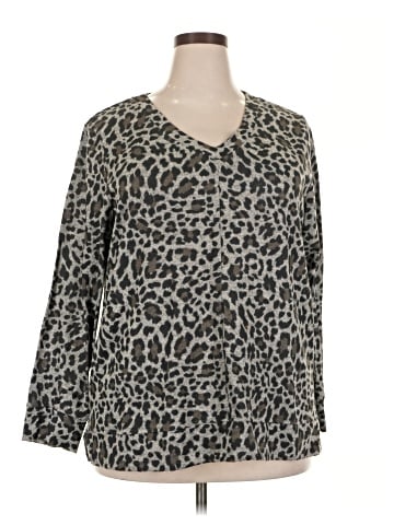 Ellen Tracy Long Sleeve T-Shirt (view 1)