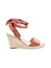 Loeffler Randall Orange Red Wedges Size 8 - photo 1