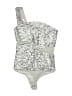 SA by Seth Aaron 100% Polyester Silver Bodysuit Size S - photo 1