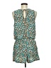 BCBGMAXAZRIA Paisley Teal Romper Size M - photo 2
