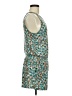 BCBGMAXAZRIA Paisley Teal Romper Size M - photo 4
