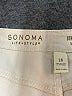 SONOMA life + style Tan Jeans Size 16 - photo 4