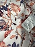 Carolina Belle 100% Polyester Floral White 3/4 Sleeve Blouse Size 2X - photo 4