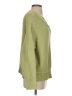 American Eagle Outfitters 100% Cotton Solid Green Pullover Sweater Size S - photo 4