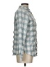 BKE Tweed Teal Long Sleeve Button-Down Shirt Size L - photo 4