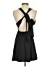 Unbranded Solid Black Cocktail Dress Size S - photo 2