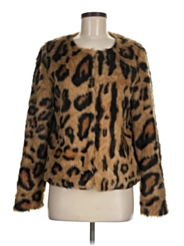 Romeo & Juliet Couture Faux Fur Jacket (view 1)