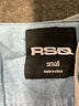 RSQ 100% Cotton Blue Denim Jacket Size S - photo 6