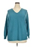 Ella Moss Teal Pullover Sweater Size XXL - photo 1