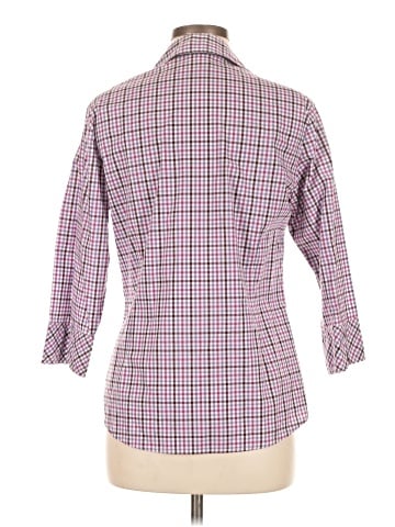 Riders by Lee 3/4 Sleeve Button-Down Shirt (view 2)
