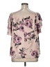 K. Jordan Pink Short Sleeve Blouse Size XL - photo 2