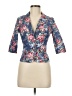 Max Mara Floral Blue Blazer Size M - photo 1