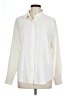 H&M 100% Polyester Houndstooth Ivory Long Sleeve Blouse Size L - photo 1