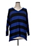 Apt. 9 Stripes Blue Pullover Sweater Size 1X - photo 1